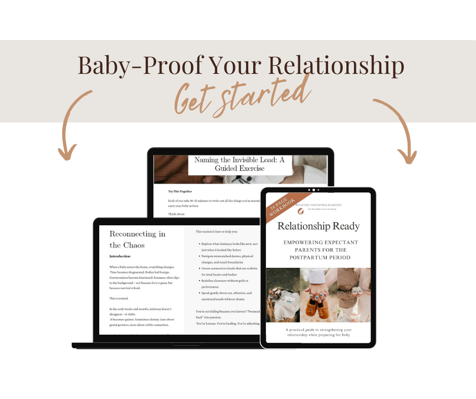 A practical, heart-centered workbook for new parents to strengthen their partnership, communicate with care, and navigate postpartum challenges together.