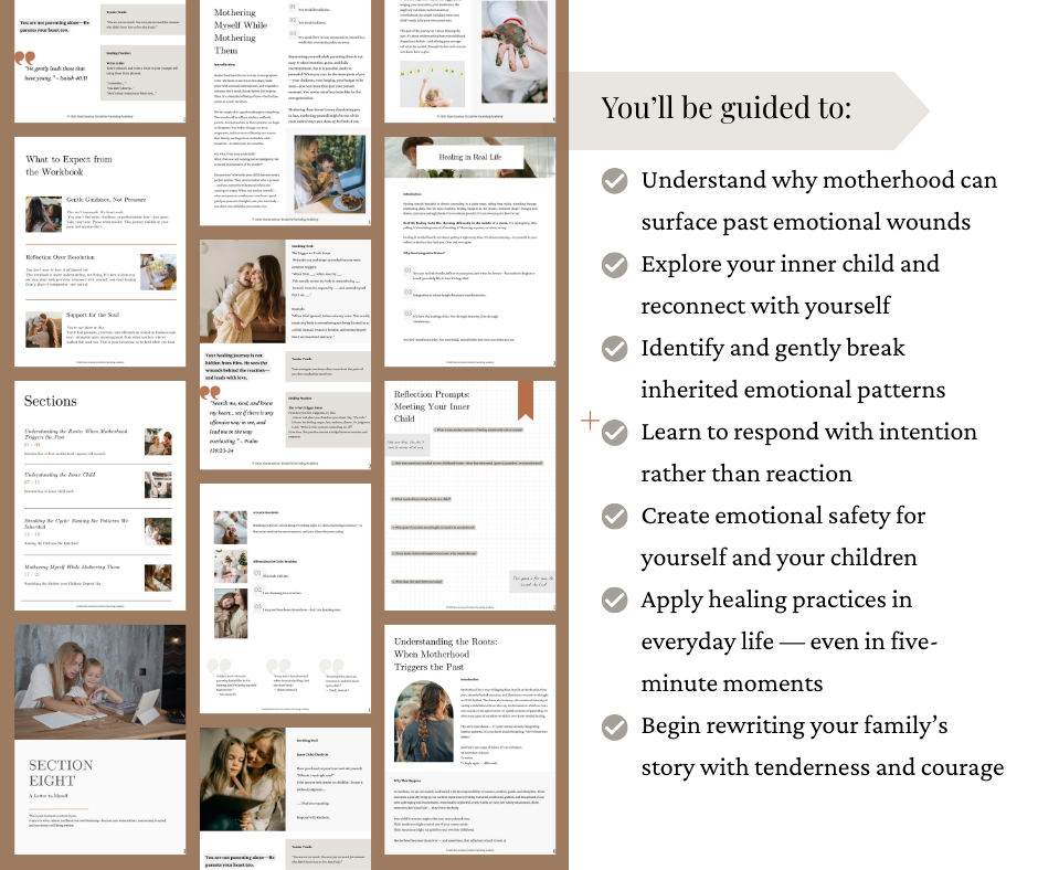 Mending Me, Mothering You Workbook